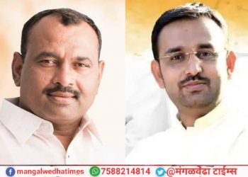 राजकीय धुळवड! भाजप-राष्ट्रवादीचे बडे नेते आज पंढरपुरात समाधान आवताडे,भगीरथ भालके उमेदवारी अर्ज दाखल करणार