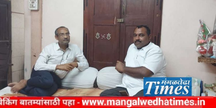 विकासासाठी शहा गट व आ.आवताडे गट एकत्र येणार? नगरपालिका निवडणूकीच्या अनुशंगाने ‘या’ भेटीला आले विशेष महत्व