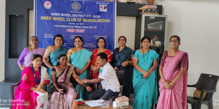 मंगळवेढयातील महिलांसाठी इनरव्हील क्लबचा पुढाकार; सर्व तपासण्या अल्पदरात करून देण्याचा उपक्रम