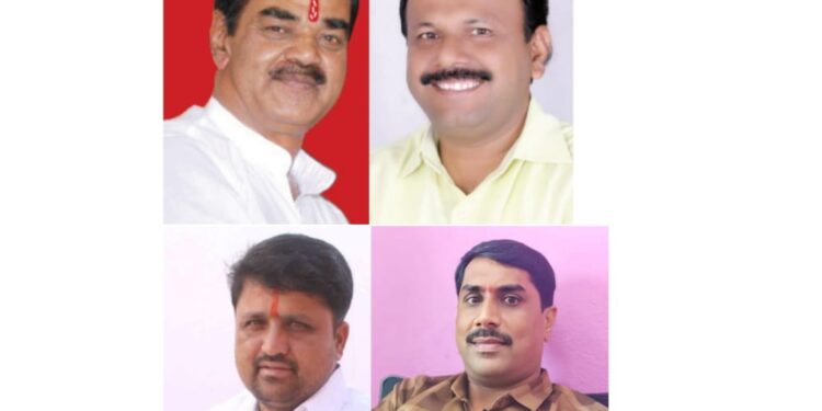 राष्ट्रवादी काँग्रेसच्या मंगळवेढा तालुकाध्यपदी प्रा.पी.बी.पाटील तर शहराध्यक्ष चंद्रशेखर कोंडूभैरी