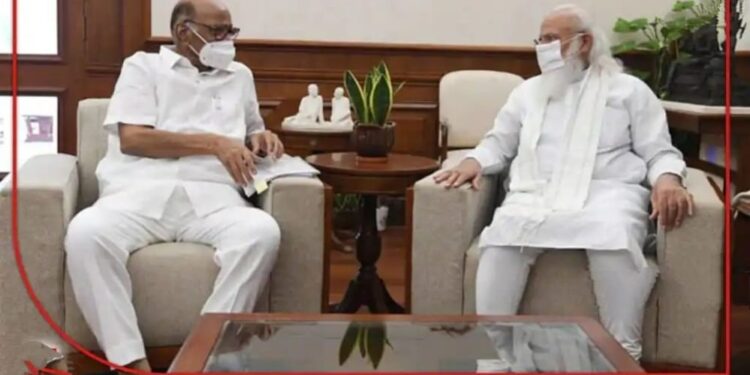 महाराष्ट्रातील राजकीय गणितं बदलणार? पंतप्रधान मोदी आणि शरद पवार यांची भेट; भेटीचं टाईमिंगही महत्त्वाचं