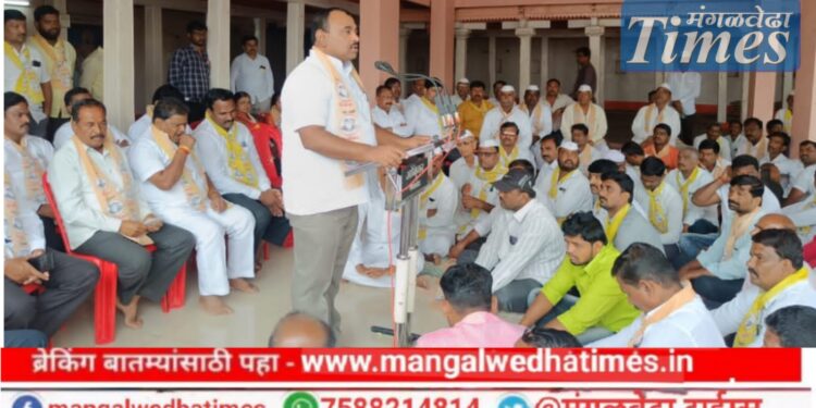 सभासदांनो! येणाऱ्या 12 तारखेला विरोधकांचा करेक्ट कार्यक्रम करा; सरकार आमचे आले आता कारखाना कर्जमुक्त होणार; आ.आवताडेंचा हल्लाबोल