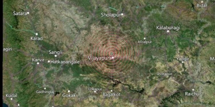 मंगळवेढ्यासह सोलापूरमध्ये भूकंपाचे सौम्य धक्के, ‘येथे’ भूकंपाचा केंद्रबिंदू; 4.9 रिस्टर स्केल तीव्रतेचा भूकंप