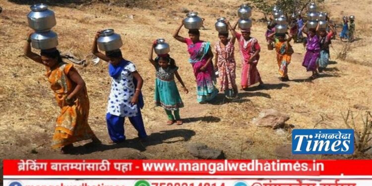 ऐन पावसाळ्यात मंगळवेढा तालुक्यातील ‘या’ गावात तीव्र पाणी टंचाई; गावकऱ्यांनी केली ‘अमेझॉन’ला पाणी विकत देण्याची मागणी