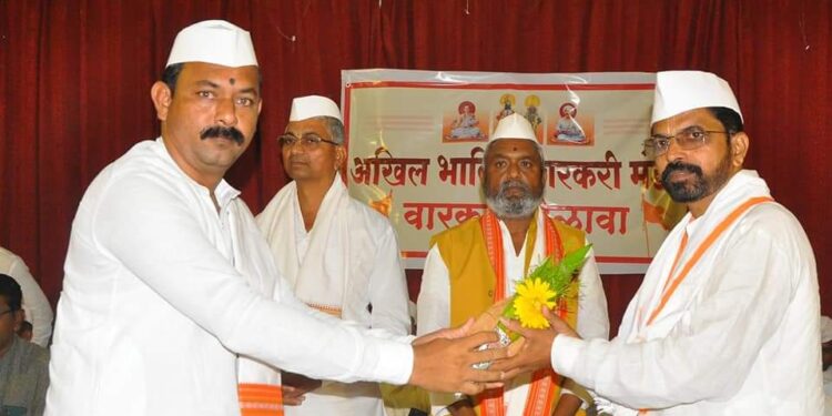 जबाबदारी! अखिल भाविक वारकरी मंडळाच्या जिल्हाध्यक्षपदी ह.भ.प.ज्ञानेश्वर भगरे यांची निवड