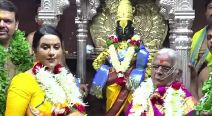 मोठी बातमी! देवेंद्र फडणवीस यांच्या हस्ते पंढरपुरातील कार्तिकी यात्रेची शासकीय महापूजा; विठ्ठलाकडे घातले ‘हे’ साकडे