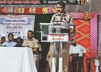 डीजेवर फुल स्टॉप द्यायची वेळ; गणेशोत्सवात जे मंडळ डीजे वाजवतील त्यांच्यावर कारवाई केली जाणार : SP शिरीषकुमार सरदेशपांडे