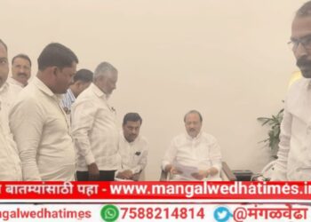 मंगळवेढा उपसा सिंचन योजनेसंदर्भात उपमुख्यमंत्री अजित पवार यांचे मोठं विधान; देवगिरी बंगल्यावर शिष्टमंडळासोबत खलबत