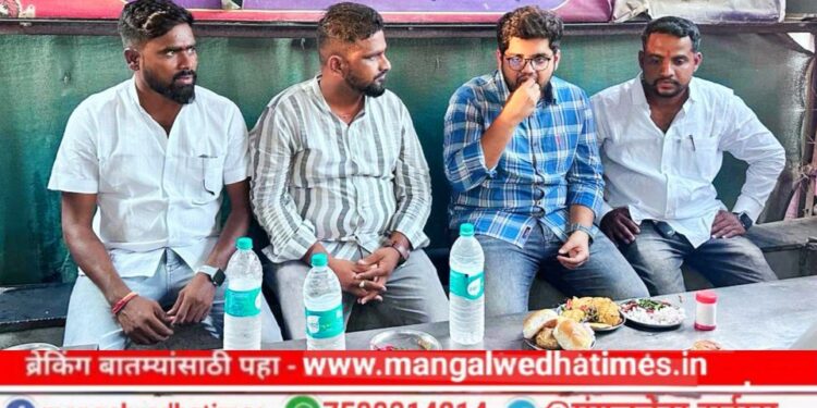 रोहित आर.आर.पाटील यांनी घेतली राहुल ताड यांची भेट; लोकसभेच्या पार्श्वभूमीवर चर्चांना उधाण