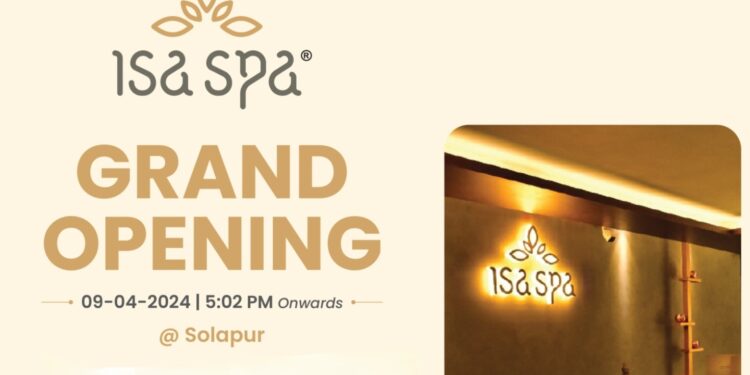सोलापूरकरांनो! इसा स्पा आजपासून ग्राहकांच्या सेवेसाठी सज्ज; एकाच छताखाली बॉडी, ब्युटी, नेल स्पा; फेशियल, रिफ्लेक्सोलॉजी सुविधा