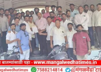 येत्या दोन दिवसात शिवाजी महाराजांच्या अश्वारूढ पुतळा परिसरात सुशोभीकरण सुरू करा, अन्यथा नगरपालिकेसमोर बेमुदत ठिय्या आंदोलन करणार; शिवभक्तांनी दिला इशारा