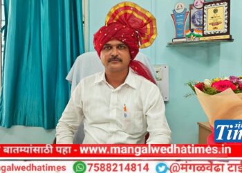 मंगळवेढा महावितरण उपविभाग कार्यालयाचा पदभार उपकार्यकारी अभियंता महेश शिपुरे यांनी स्वीकारला; ग्राहक सेवेला प्राधान्य देणार असल्याची दिली ग्वाही