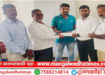 भैरवनाथ शुगरचे अनिल सावंत यांनी जोपासली सामाजिक बांधिलकी; म्हैसाळ योजनेचे पाणी तळ्यामध्ये आणण्यासाठी पाईप लाइनच्या कामाकरिता स्वखर्चातून केली आर्थिक मदत