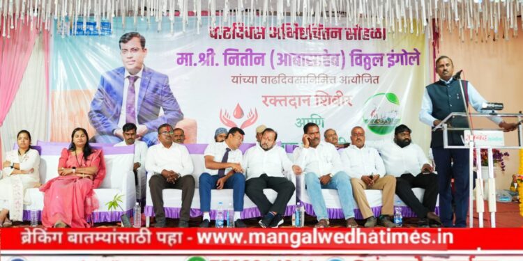 सुशिक्षित बेरोजगारांना अर्थसहाय्य करून उद्योजक तयार करण्यासाठी नितीन इंगोले व माणगंगा परिवार यांनी एक पाऊल पुढे टाकले; आ.शहाजीबापू पाटील यांचे गौरवोद्गार