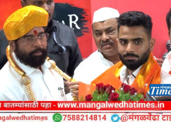 ठरलं तर! येत्या चार दिवसात शिवसेनेत प्रवेश; आवताडे यांच्या कार्यालयास उपमुख्यमंत्री एकनाथ शिंदे यांनी दिली भेट; राजकीय चर्चेला उधाण