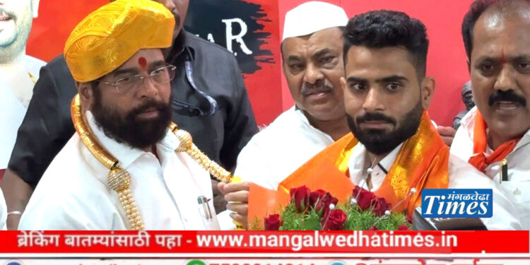 ठरलं तर! येत्या चार दिवसात शिवसेनेत प्रवेश; आवताडे यांच्या कार्यालयास उपमुख्यमंत्री एकनाथ शिंदे यांनी दिली भेट; राजकीय चर्चेला उधाण