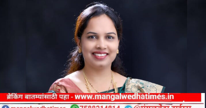 सौ.अंजुम इरफान सय्यद यांची प्रचारात आघाडी, मंगळवेढा नगरपालिका निवडणूक : प्रभाग क्र. 1 मध्ये अंजुम सय्यद यांचा जोरदार प्रचार