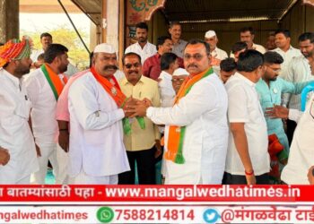 भालके गटाला ‘महाधक्का’! अनेक वर्षांची साथ सुटली; बाबासाहेब गायकवाडांचा ‘रामराम’; कार्यकर्त्यांसह भाजपमध्ये जाहीर प्रवेश