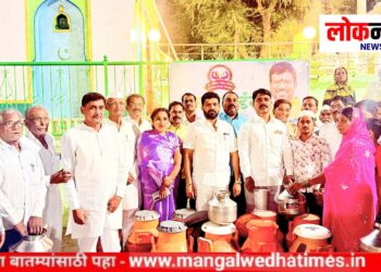 ईदचा गोडवा वाढला! अनिल (दादा) सावंत फाउंडेशनकडून ३ हजार लिटर दुधाचे मोफत वाटप; मंगळवेढ्यात सामाजिक सलोख्याची नवी मिसाल; उपक्रमाचे सर्वत्र कौतुक