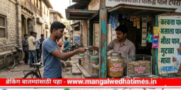 पालकांची चिंता! मंगळवेढ्यात ओल्या आणि सुक्या माव्याचा विळखा: युवा पिढीचे आरोग्य धोक्यात, प्रशासनाचे ‘अर्थपूर्ण’ दुर्लक्ष; नागरिकांची तस्करीवर बंदीची मागणी