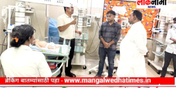 ॲक्शन मोड! आमदार समाधान आवताडे यांची ‘या’ हॉस्पिटलला ‘सरप्राईज व्हिजिट’; रुग्णालयातील सुविधांची केली थेट तपासणी