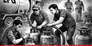 मंगळवेढ्यात गॅस टॅंकरचा ‘धोकादायक’ काळाबाजार; रात्री सुरू असतो जीवघेणा खेळ; अवैध गॅस रिफिलिंगमुळे मोठी दुर्घटना घडून जीवितहानी होण्याची भीती