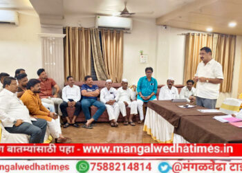 मंगळवेढ्यात राष्ट्रवादी काँग्रेस (शरदचंद्र पवार) पक्षाची महत्त्वाची बैठक; पक्षबांधणीवर भर, तालुकाध्यक्ष व शहराध्यक्ष पदांच्या ‘या’ नावांची जोरदार चर्चा